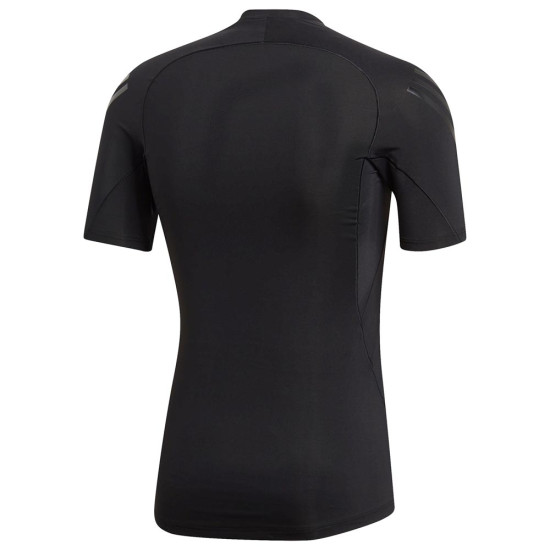 Adidas Ανδρική κοντομάνικη μπλούζα Alphaskin Tech 3-Stripes Adidas Ανδρική κοντομάνικη μπλούζα Alphaskin Tech 3-Stripes